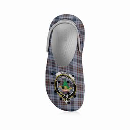 ScotsTee Shop Scottish Gayre Hunting Modern Crest Women's Tartan Height Increasing Clogs