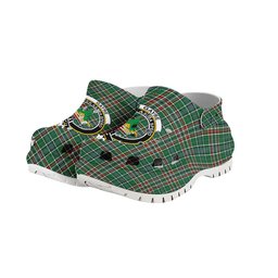 ScotsTee Shop Scottish Gayre Dress Ancient Crest Women's Tartan Height Increasing Clogs