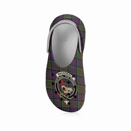 ScotsTee Shop Scottish MacDonald of Clanranald 2 Crest Women's Tartan Height Increasing Clogs