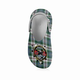ScotsTee Shop Scottish McLeod Of Californian Ancient Crest Women's Tartan Height Increasing Clogs
