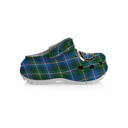 ScotsTee Shop Scottish Shaw of Carolina Ancient Crest Women's Tartan Height Increasing Clogs