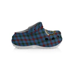 ScotsTee Shop Scottish Montgomery of Ayrshire Ancient Crest Women's Tartan Height Increasing Clogs