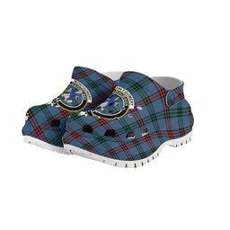 ScotsTee Shop Scottish Montgomery of Ayrshire Ancient Crest Women's Tartan Height Increasing Clogs