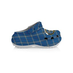 ScotsTee Shop Scottish MacRae of America Ancient Crest Women's Tartan Height Increasing Clogs