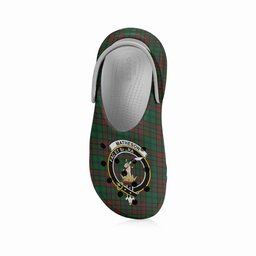 ScotsTee Shop Scottish Matheson Hunting Highland Society of London Crest Women's Tartan Height Increasing Clogs
