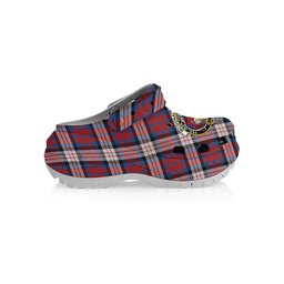 ScotsTee Shop Scottish McDonald Dress Irish Ancient Crest Women's Tartan Height Increasing Clogs