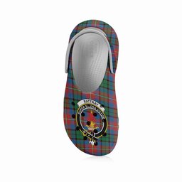 ScotsTee Shop Scottish Rattray of Lude Ancient Crest Women's Tartan Height Increasing Clogs