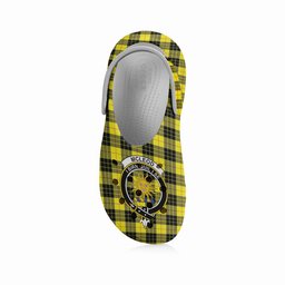 ScotsTee Shop Scottish McLeod of Lewis Modern Crest Women's Tartan Height Increasing Clogs