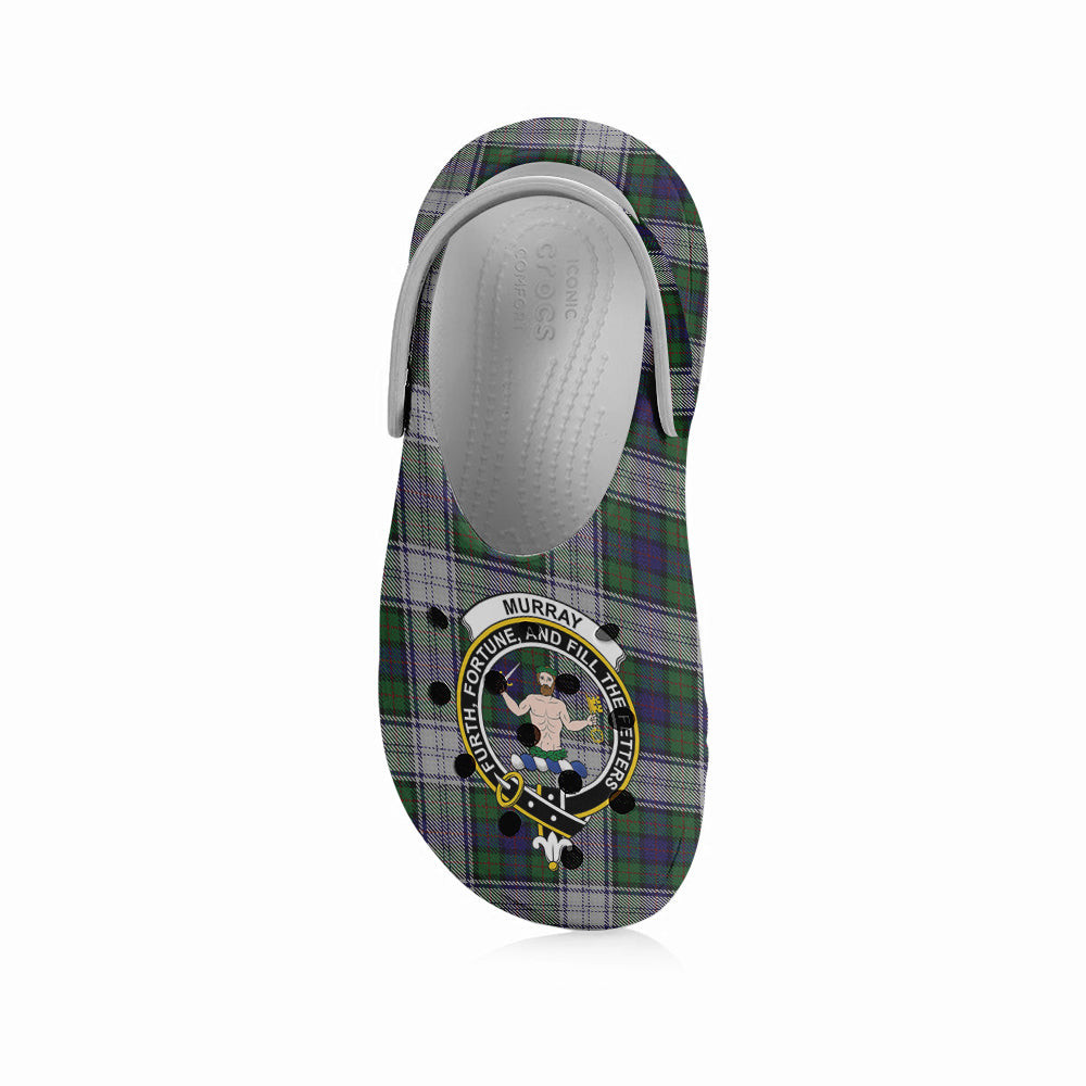ScotsTee Shop Scottish Murray of Atholl Dress Crest Women's Tartan Height Increasing Clogs