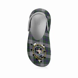 ScotsTee Shop Scottish Murray of Atholl Dress Crest Women's Tartan Height Increasing Clogs