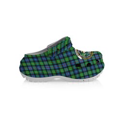 ScotsTee Shop Scottish Murray of Atholl Ancient Crest Women's Tartan Height Increasing Clogs
