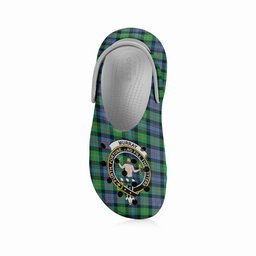 ScotsTee Shop Scottish Murray of Atholl Ancient Crest Women's Tartan Height Increasing Clogs