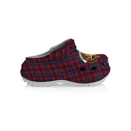 ScotsTee Shop Scottish Nicolson of Tiree & Coll Crest Women's Tartan Height Increasing Clogs
