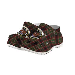 ScotsTee Shop Scottish Innes of Cowie Crest Women's Tartan Height Increasing Clogs