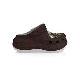 ScotsTee Shop Scottish Matheson Hunting STS incomplete sett Crest Women's Tartan Height Increasing Clogs