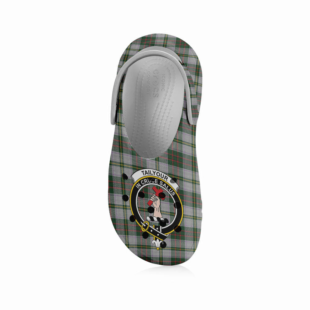 ScotsTee Shop Scottish Tailyour Dress 2 Crest Women's Tartan Height Increasing Clogs