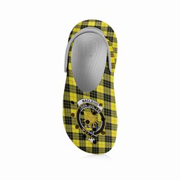 ScotsTee Shop Scottish MacLeod of Lewis Modern Crest Women's Tartan Height Increasing Clogs