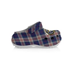 ScotsTee Shop Scottish Stewart of Appin Hunting Dress Crest Women's Tartan Height Increasing Clogs