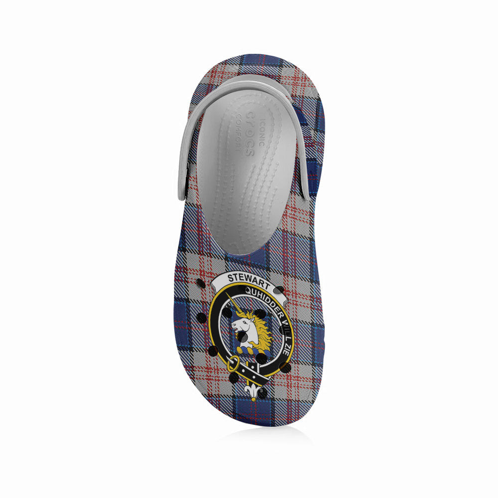 ScotsTee Shop Scottish Stewart of Appin Hunting Dress Crest Women's Tartan Height Increasing Clogs