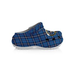 ScotsTee Shop Scottish McRae of America Modern Crest Women's Tartan Height Increasing Clogs