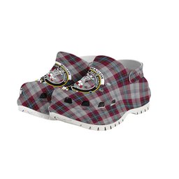 ScotsTee Shop Scottish MacLean of Duart Dress 4 Crest Women's Tartan Height Increasing Clogs