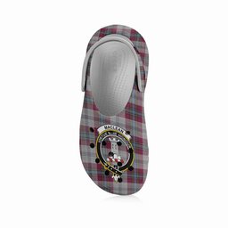 ScotsTee Shop Scottish MacLean of Duart Dress 4 Crest Women's Tartan Height Increasing Clogs