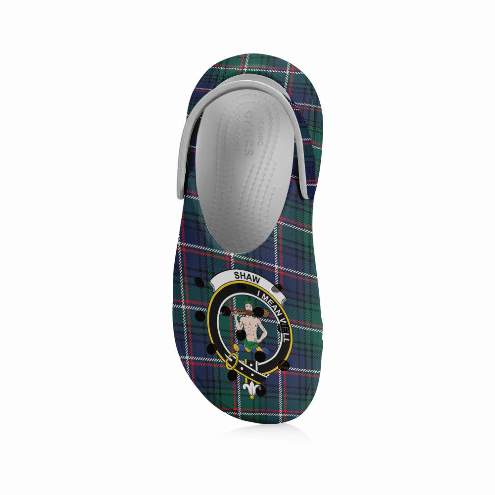 ScotsTee Shop Scottish Shaw of Carolina Modern Crest Women's Tartan Height Increasing Clogs