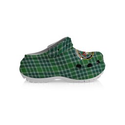 ScotsTee Shop Scottish MacDonald Lord of the Isles Hunting Ancient Crest Women's Tartan Height Increasing Clogs