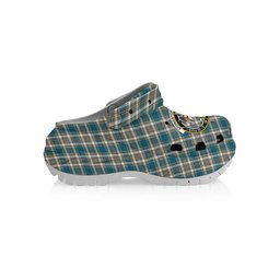 ScotsTee Shop Scottish Livingstone Dress Ancient Crest Women's Tartan Height Increasing Clogs