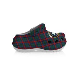 ScotsTee Shop Scottish Jardine Dress Modern Crest Women's Tartan Height Increasing Clogs