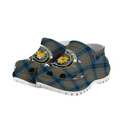 ScotsTee Shop Scottish Thompson Society Hunting Ancient Crest Women's Tartan Height Increasing Clogs