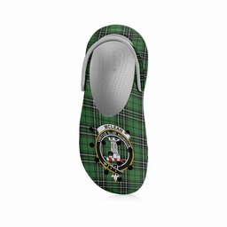 ScotsTee Shop Scottish McLean of Duart Hunting Ancient Crest Women's Tartan Height Increasing Clogs