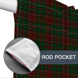 ScotsTee Shop Scottish Anderson Coulson Bonner 1 Tartan Tie Up Valance Curtain