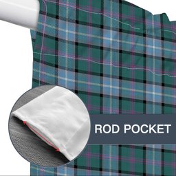 ScotsTee Shop Scottish Alexander of Menstry Hunting Ancient Tartan Tie Up Valance Curtain