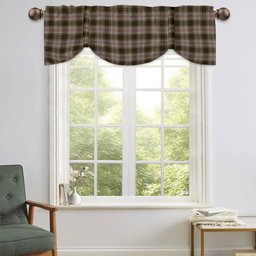 ScotsTee Shop Scottish Anderson Dress Tartan Tie Up Valance Curtain