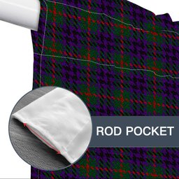 ScotsTee Shop Scottish Austin Wilsons No 137 Tartan Tie Up Valance Curtain