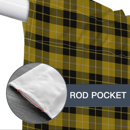 ScotsTee Shop Scottish Barclay Dress Tartan Tie Up Valance Curtain