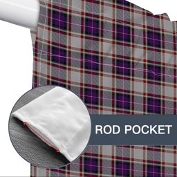 ScotsTee Shop Scottish Bruce of Kinnaird Dress (Dance) Tartan Tie Up Valance Curtain
