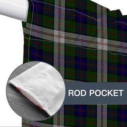 ScotsTee Shop Scottish Blair Dress Tartan Tie Up Valance Curtain