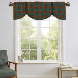 ScotsTee Shop Scottish Beattie (Beatty) Ancient Tartan Tie Up Valance Curtain