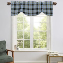 ScotsTee Shop Scottish Baxter of Balgavies Ancient Tartan Tie Up Valance Curtain