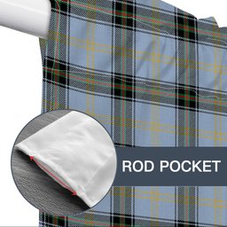 ScotsTee Shop Scottish Baxter of Balgavies Ancient Tartan Tie Up Valance Curtain
