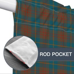 ScotsTee Shop Scottish Cameron Hunting Ancient Tartan Tie Up Valance Curtain