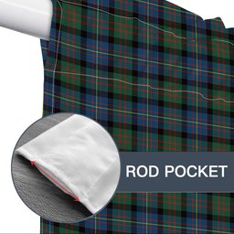 ScotsTee Shop Scottish Cameron of Erracht Ancient Tartan Tie Up Valance Curtain