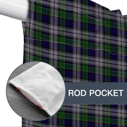 ScotsTee Shop Scottish Colquhoun Dress Tartan Tie Up Valance Curtain