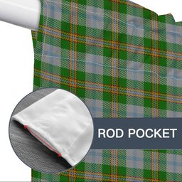 ScotsTee Shop Scottish Couper Dress Dalgleish 2 Tartan Tie Up Valance Curtain
