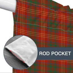 ScotsTee Shop Scottish Burns (Burns 1930) Ancient Tartan Tie Up Valance Curtain
