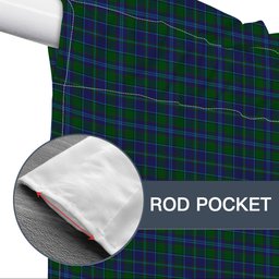 ScotsTee Shop Scottish Coopers & Lybrand Tartan Tie Up Valance Curtain