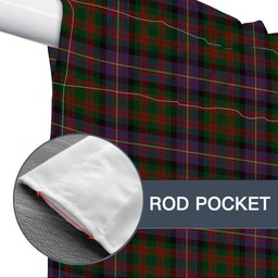ScotsTee Shop Scottish Cochrane 1974 Tartan Tie Up Valance Curtain