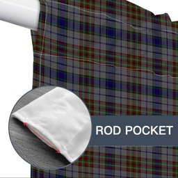 ScotsTee Shop Scottish Gayre Hunting Tartan Tie Up Valance Curtain